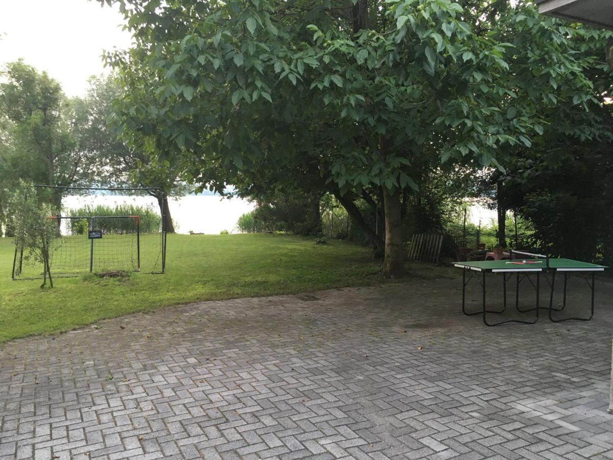 Appartamento Miralago Con Giardino Sul Lago Gavirate Exteriör bild
